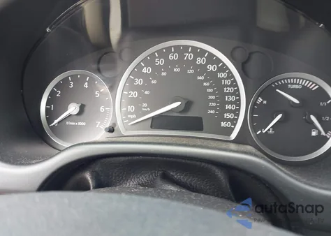 2006 Saab 9-3 2.0T z USA, uszkodzony, nr VIN YS3FD79Y066103935